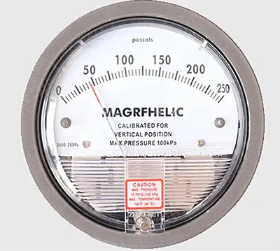 VHP Pass Box High-Precision Differential Pressure Gauge Analysis