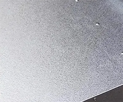 Environmentally friendly galvanized aluminum sheet material