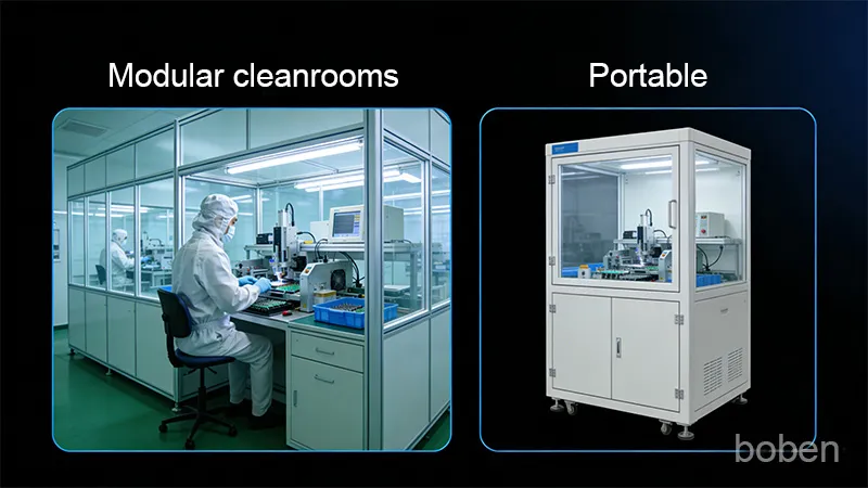 Modular cleanrooms Portable
