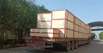 Delivery of clean room equipment