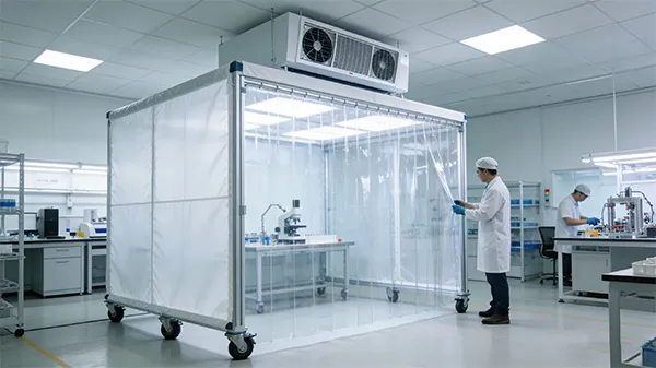 Flexible Modular Softwall Cleanrooms