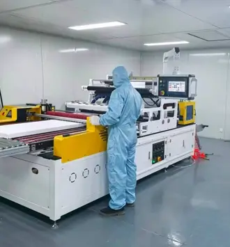 Hepa filter production workshop