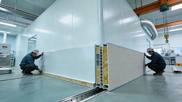 High-Performance Modular Cleanroom Wall Panels